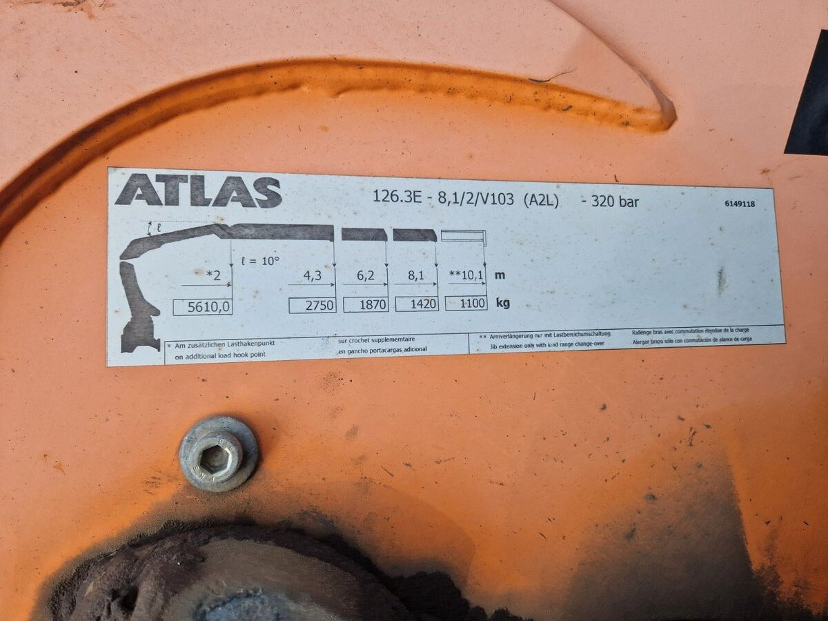 MAN TGS 28.440 BL/6x2/4/45 TGS 28.440 BL/6x2/4, Atlas Kran VDL Abrollanlage, Funk, Lenk-Liftachse, - Konkstõstukiga veoauto, Kraanaga veoauto: pilt 3 MAN TGS 28.440 BL/6x2/4/45 TGS 28.440 BL/6x2/4, Atlas Kran VDL Abrollanlage, Funk, Lenk-Liftachse, - Konkstõstukiga veoauto, Kraanaga veoauto: pilt 3