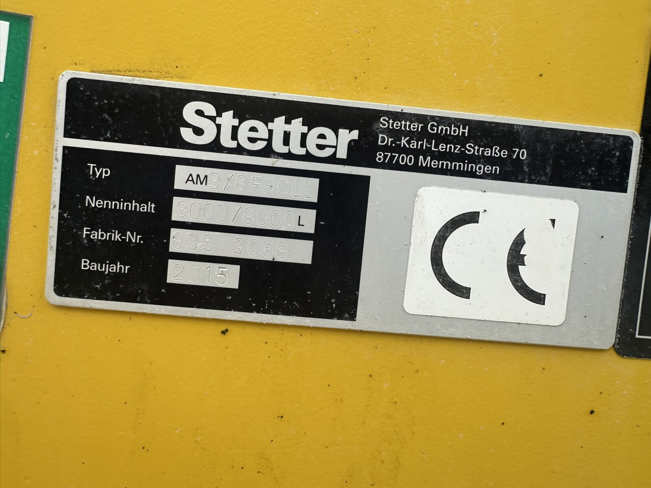 MAN TGS 32.400 8X4 BB TGS 32.400 8x4 BB, Stetter ca. 9m³ - Autobetoonisegisti: pilt 5 MAN TGS 32.400 8X4 BB TGS 32.400 8x4 BB, Stetter ca. 9m³ - Autobetoonisegisti: pilt 5