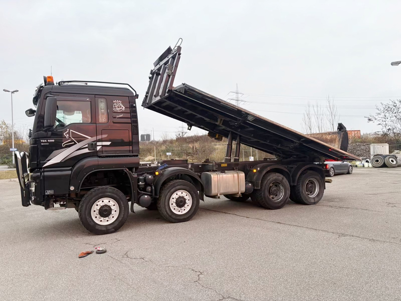 MAN TGS 35.500 8x8 TGS 35.500 8x8, Meiller Bordmatik - Kallurauto: pilt 5 MAN TGS 35.500 8x8 TGS 35.500 8x8, Meiller Bordmatik - Kallurauto: pilt 5