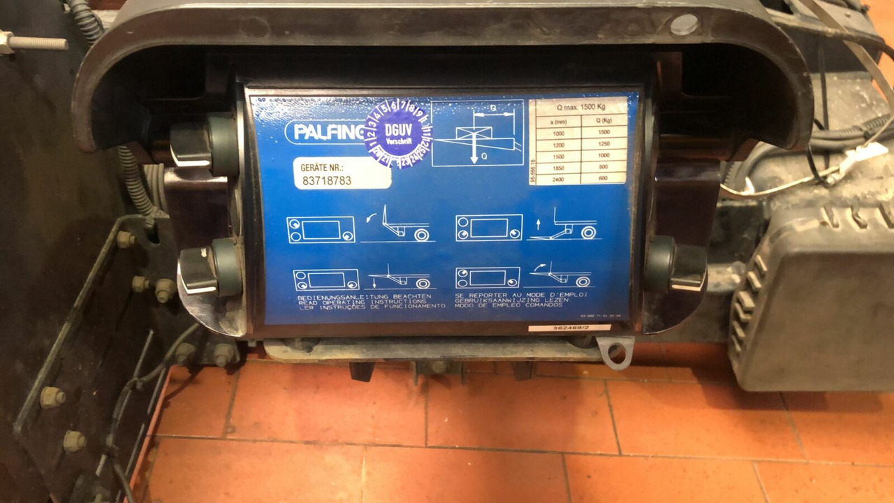 MBB C 1500 S Ladebordwand MBB C 1500 S Ladebordwand - Sabatõstuk: pilt 2 MBB C 1500 S Ladebordwand MBB C 1500 S Ladebordwand - Sabatõstuk: pilt 2