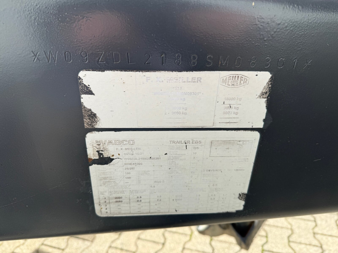 Meiller MZDA 18/21 MZDA 18/21, Bordmatik - Kalluri järelhaagis: pilt 3 Meiller MZDA 18/21 MZDA 18/21, Bordmatik - Kalluri järelhaagis: pilt 3