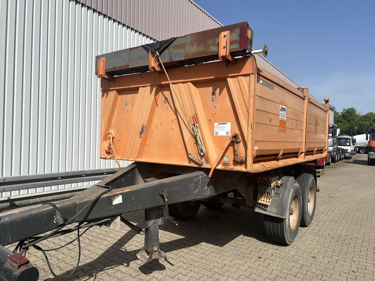 Meiller Meiller MZDA 18/2 Meiller MZDA 18/2, geteilte Bordwände - Kalluri järelhaagis: pilt 4 Meiller Meiller MZDA 18/2 Meiller MZDA 18/2, geteilte Bordwände - Kalluri järelhaagis: pilt 4