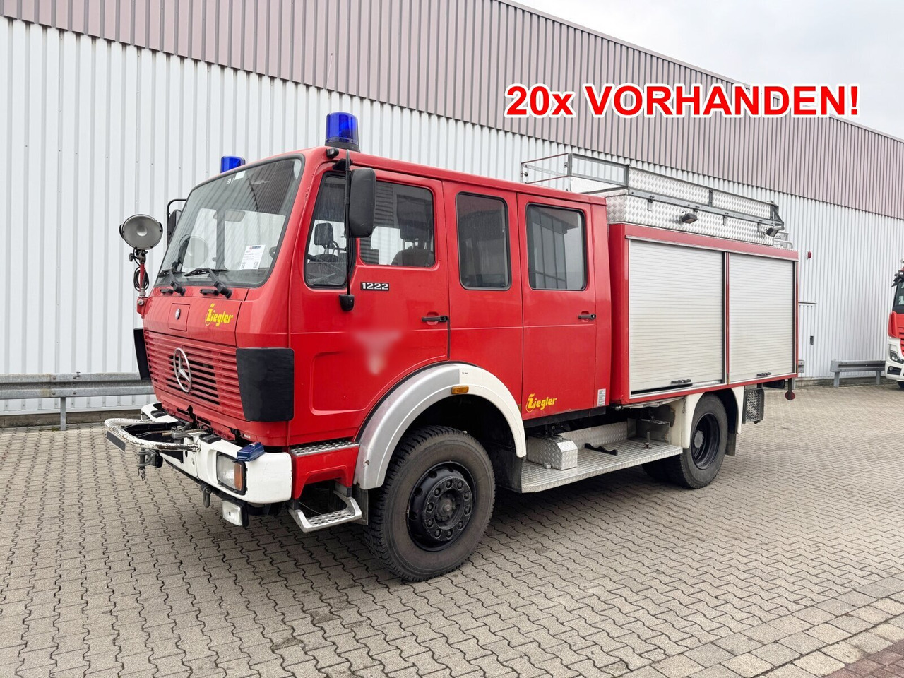Mercedes-Benz 1222 AF 4x4 Doka 1222 AF 4x4 Doka, LF 16 TS - Kiirabiauto: pilt 1 Mercedes-Benz 1222 AF 4x4 Doka 1222 AF 4x4 Doka, LF 16 TS - Kiirabiauto: pilt 1