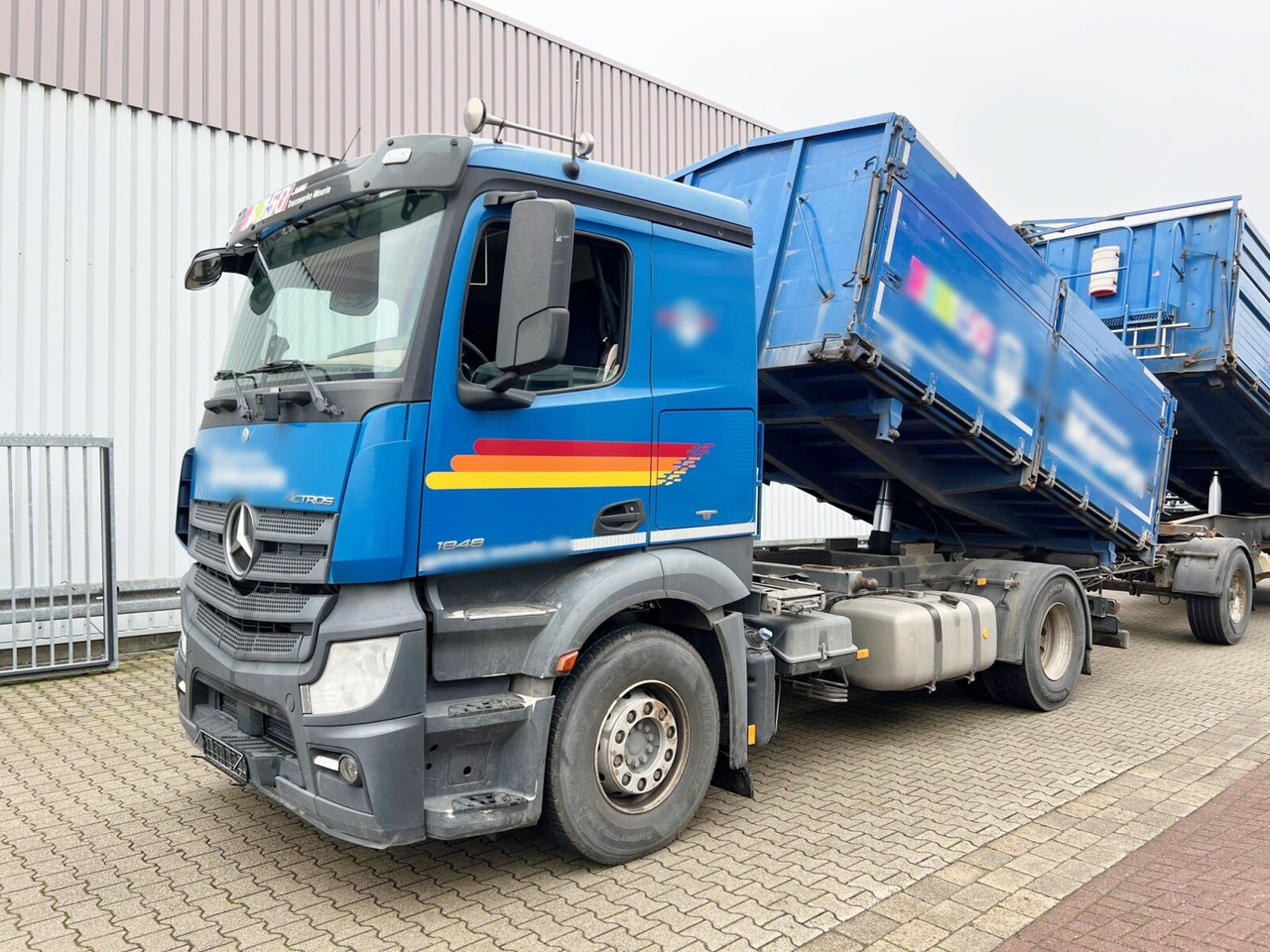 Mercedes-Benz Actros 1848 L 4x2 Actros 1848 L 4x2, Retarder, Getreidekipper ca. 16m³ - Kallurauto: pilt 1 Mercedes-Benz Actros 1848 L 4x2 Actros 1848 L 4x2, Retarder, Getreidekipper ca. 16m³ - Kallurauto: pilt 1