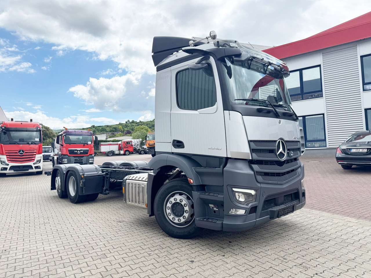 Uus Kabiinišassiiga veoauto Mercedes-Benz Actros 2546 L 6x2 Actros 2546 L 6x2, Retarder, Lenk-/Lift, LED, Navi, ADR, MirrorCam, MultimediaCockpit: pilt 9