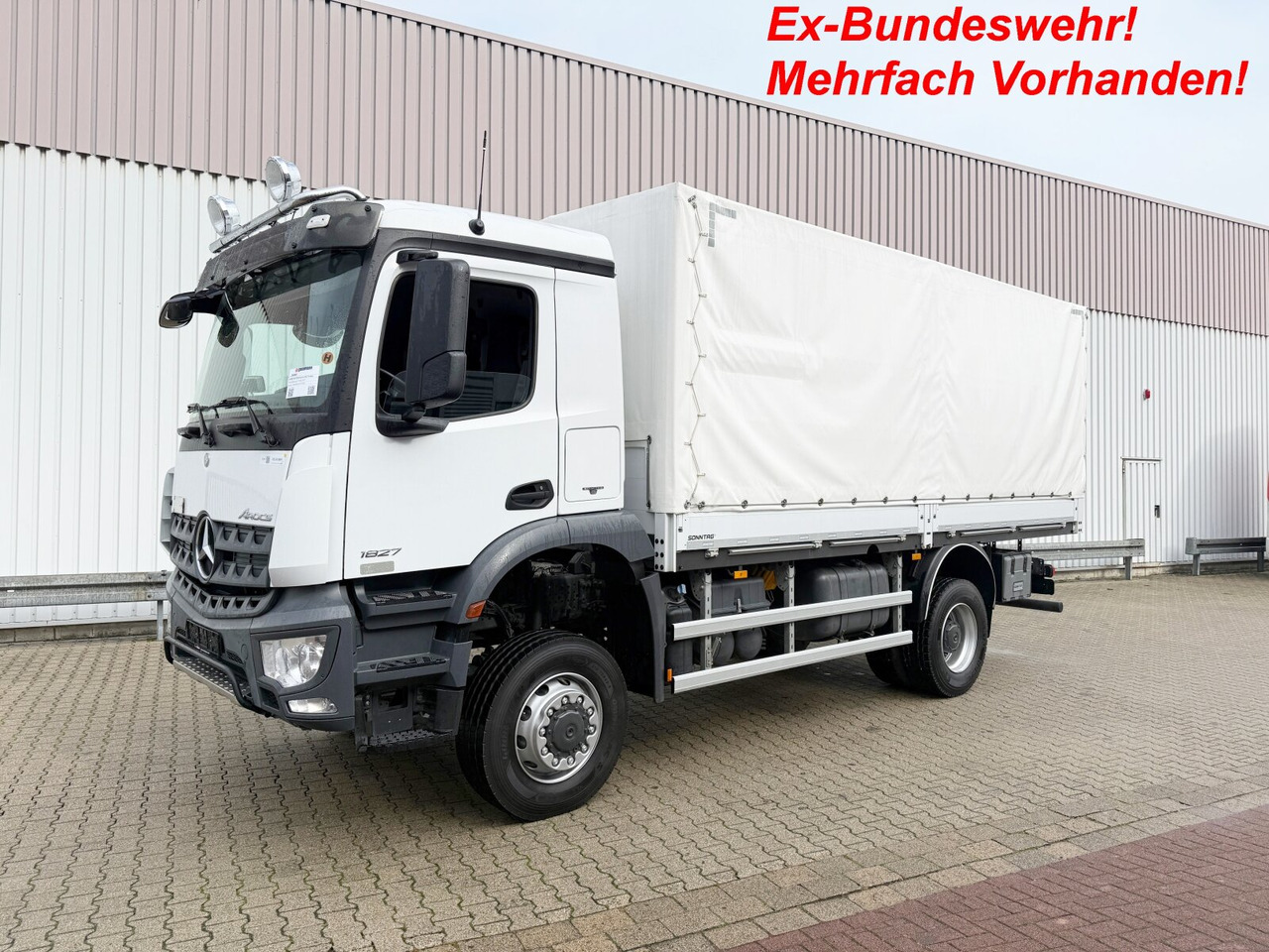 Mercedes-Benz Arocs 1827/30 A 4x4 Arocs 1827/30 A 4x4, mehrfach vorhanden! - Kabiinišassiiga veoauto: pilt 1 Mercedes-Benz Arocs 1827/30 A 4x4 Arocs 1827/30 A 4x4, mehrfach vorhanden! - Kabiinišassiiga veoauto: pilt 1