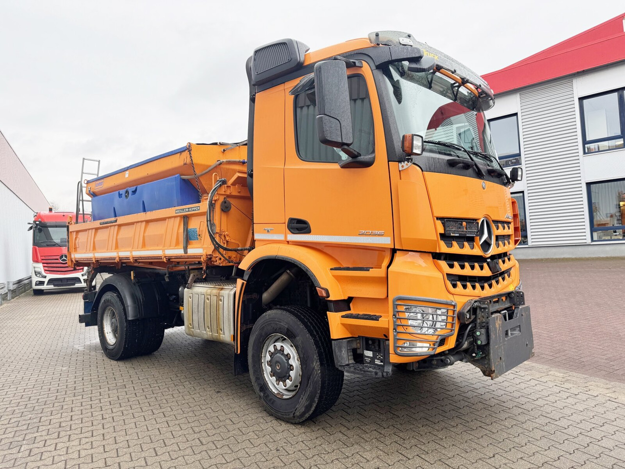 Kallurauto Mercedes-Benz Arocs 2036 AK 4x4 Arocs 2036 AK 4x4, Grounder, Motorabtrieb, Bordmatik, Winterdienstausstattung: pilt 9
