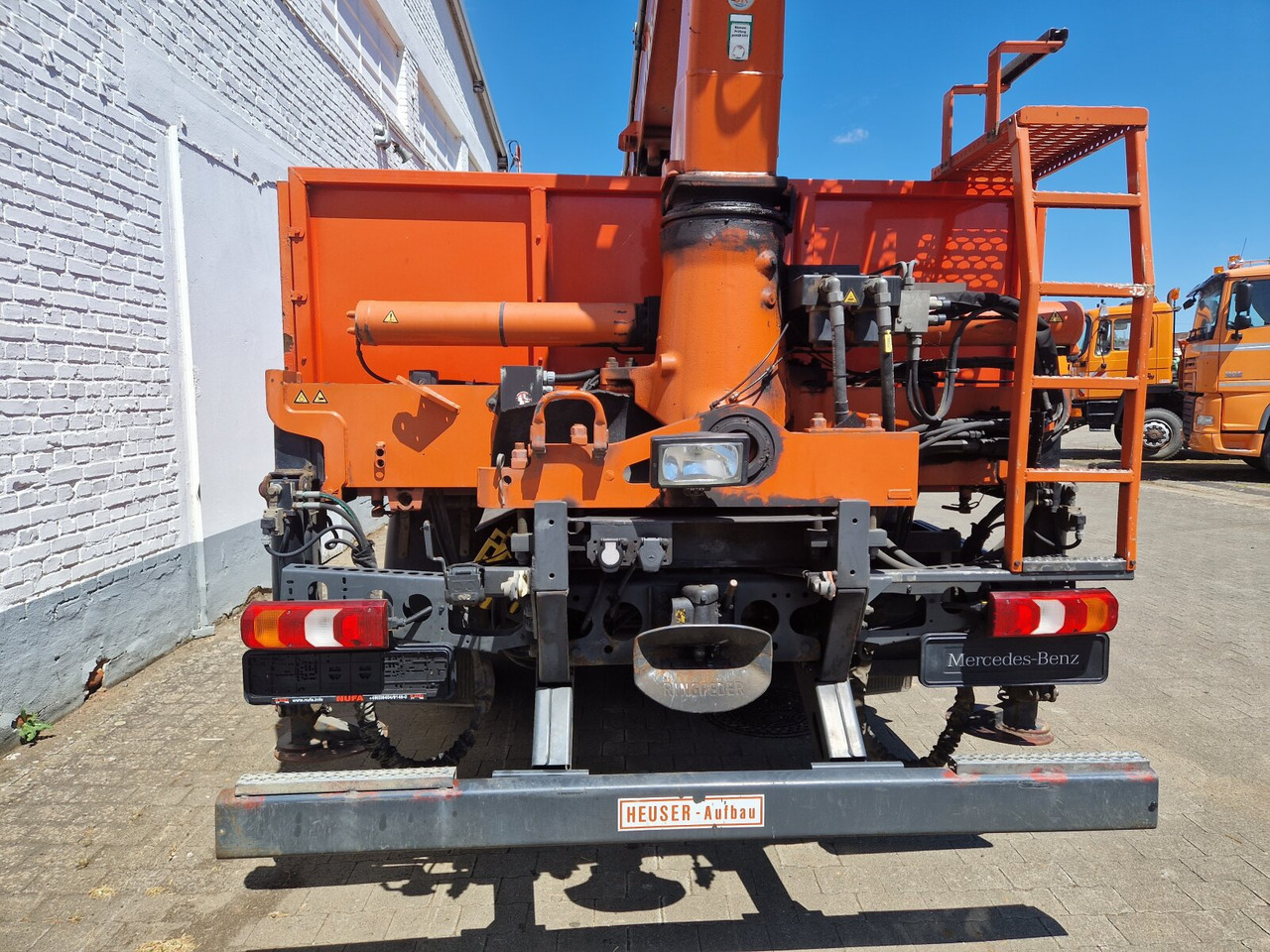 Kraanaga veoauto, Madelveok/ Platvormveok Mercedes-Benz Arocs 2545 L/6x2/4 Arocs 2545 L/6x2/4, Atlas Kran, 145.2-A19 VB, 9,4m-1.51 to, Lenkachse, entlastbar, Retarder, Klima,: pilt 13