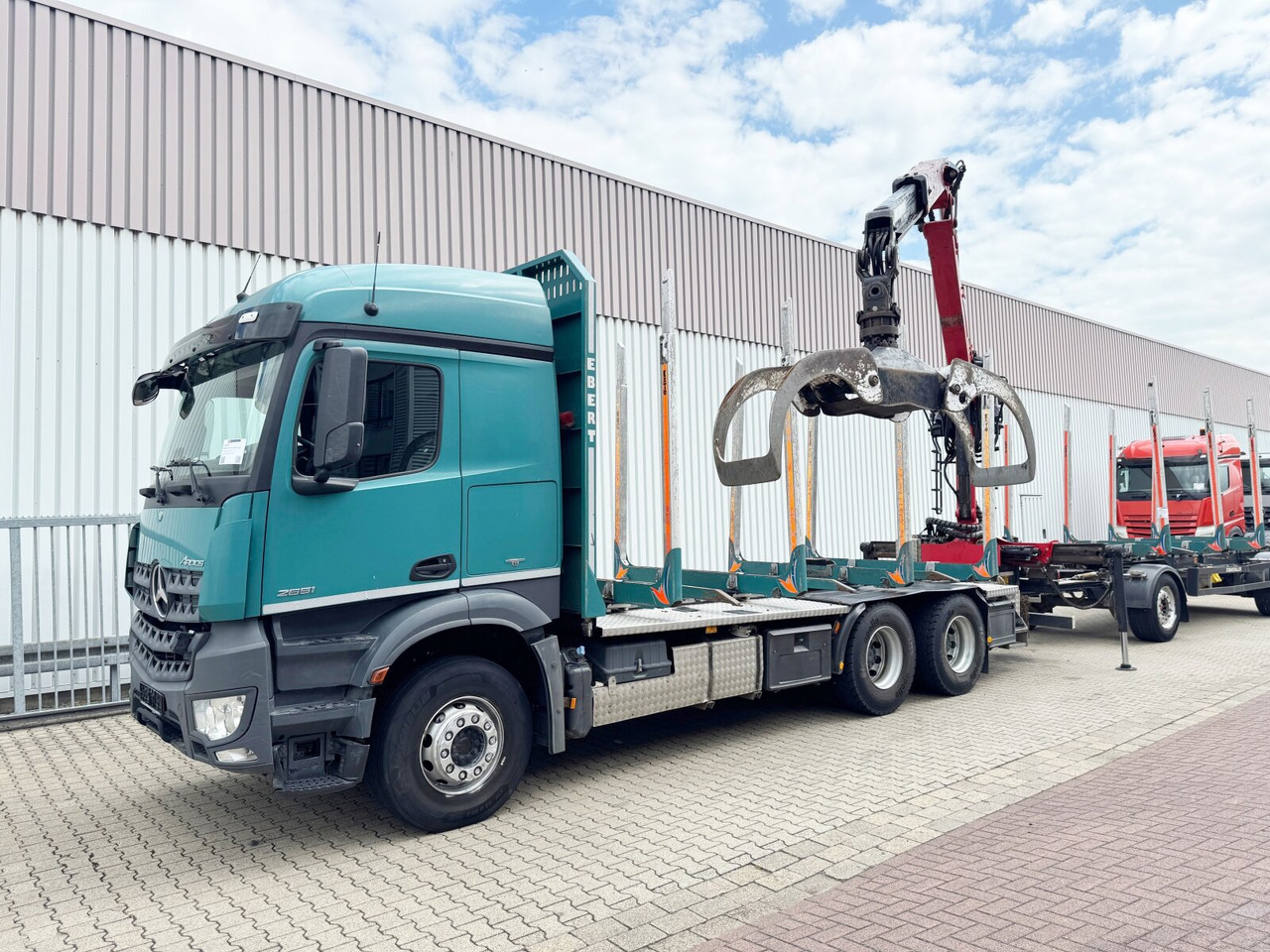 Mercedes-Benz Arocs 2651 L 6x4 Arocs 2651 L 6x4, Retarder, StreamSpace, Heckkran Epsilon M120L80 - Metsaveok, Kraanaga veoauto: pilt 1 Mercedes-Benz Arocs 2651 L 6x4 Arocs 2651 L 6x4, Retarder, StreamSpace, Heckkran Epsilon M120L80 - Metsaveok, Kraanaga veoauto: pilt 1