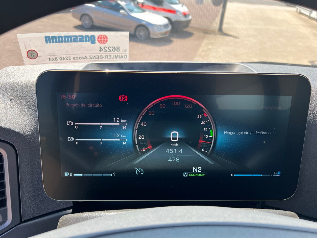 Uus Kabiinišassiiga veoauto Mercedes-Benz Arocs 3240 8x4 Arocs 3240 8x4: pilt 4