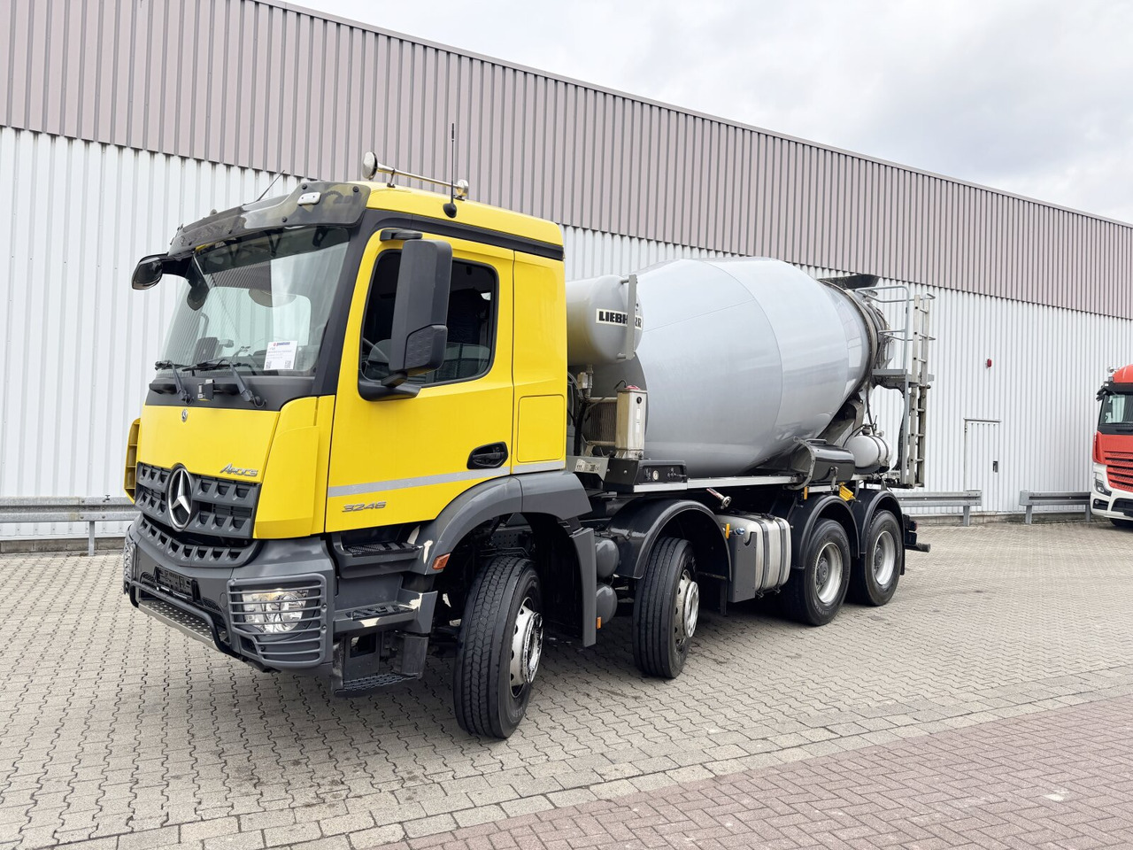 Mercedes-Benz Arocs 3246 B 8x4/4 Arocs 3246 B 8x4/4, Liebherr HTM 905 Mischer, 9m³, Multimedia Cockpit, Navi - Autobetoonisegisti: pilt 1 Mercedes-Benz Arocs 3246 B 8x4/4 Arocs 3246 B 8x4/4, Liebherr HTM 905 Mischer, 9m³, Multimedia Cockpit, Navi - Autobetoonisegisti: pilt 1