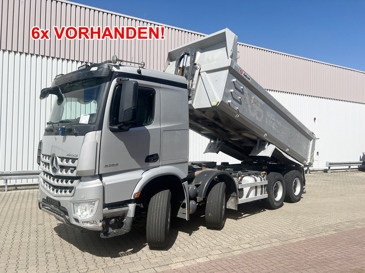 Mercedes-Benz Arocs 3251 LK 8x4/4 Arocs 3251 LK 8x4/4, Retarder, Stahlmulde ca. 15m³, hydr. Heckklappe - Kallur: pilt 1 Mercedes-Benz Arocs 3251 LK 8x4/4 Arocs 3251 LK 8x4/4, Retarder, Stahlmulde ca. 15m³, hydr. Heckklappe - Kallur: pilt 1