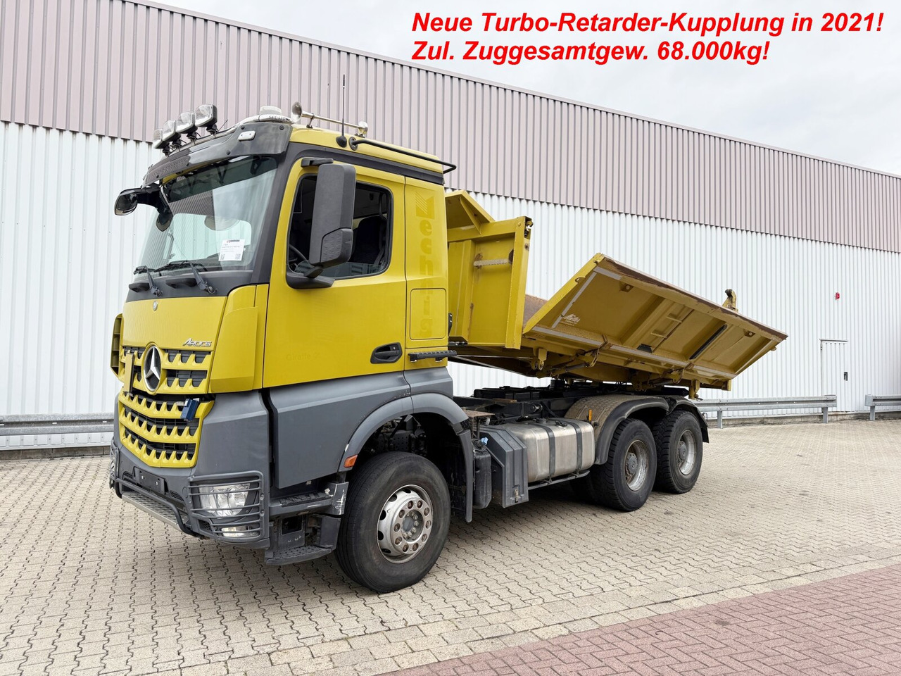Mercedes-Benz Arocs 3363 K 6x4 Arocs 3363 K 6x4, Grounder, Turbo-Retarder-Kupplung, Bordmatik - Kallurauto: pilt 1 Mercedes-Benz Arocs 3363 K 6x4 Arocs 3363 K 6x4, Grounder, Turbo-Retarder-Kupplung, Bordmatik - Kallurauto: pilt 1