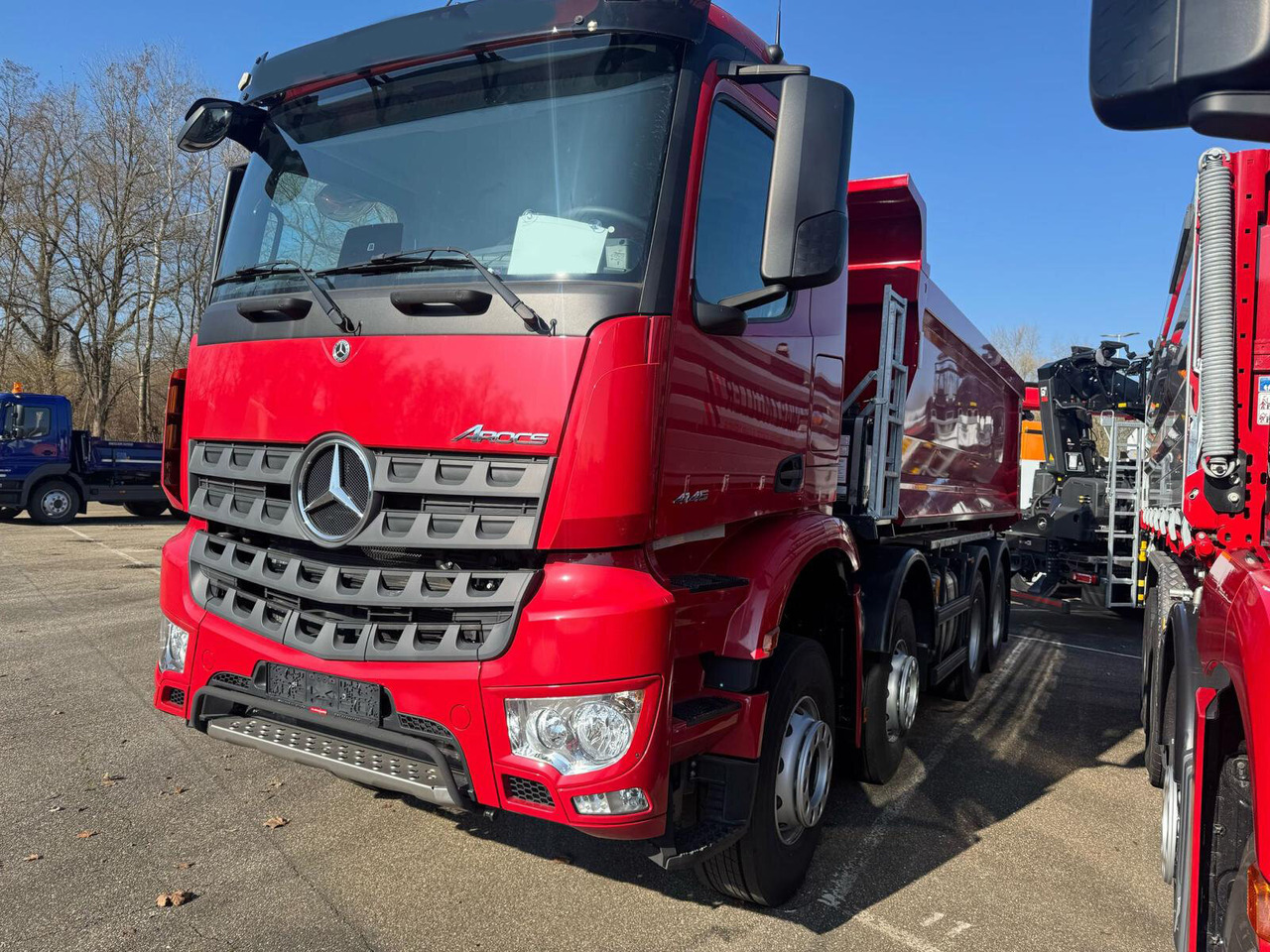 Mercedes-Benz Arocs 4145 K 8x4/4 Arocs 4145 K 8x4/4, Grounder, MultimediaCockpit, Navi, Stahlmulde ca. 16m³ - Kallur: pilt 2 Mercedes-Benz Arocs 4145 K 8x4/4 Arocs 4145 K 8x4/4, Grounder, MultimediaCockpit, Navi, Stahlmulde ca. 16m³ - Kallur: pilt 2