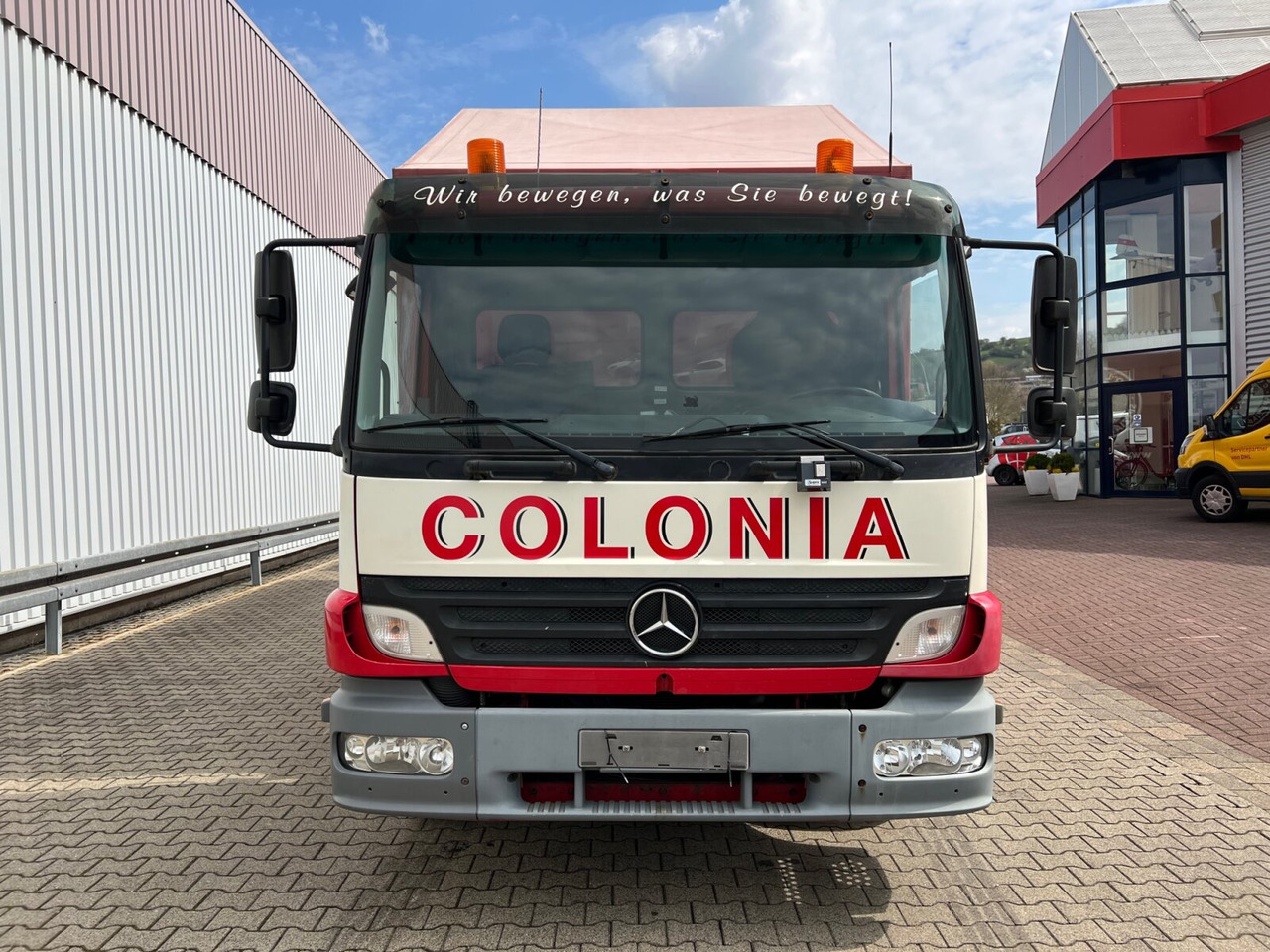 Treilerveoauto Mercedes-Benz Atego 1223 L 4x2 Atego 1223 L 4x2, Kompl. Zug, Lift- & Schiebeplateau, Funk: pilt 9