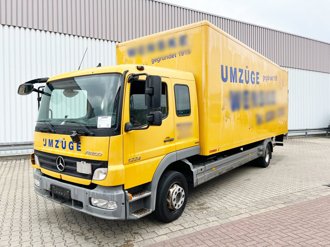 Mercedes-Benz Atego 1224 L 4x2 Atego 1224 L, Möbelkoffer, Dautel LBW, 42 cbm - Kasti veoauto: pilt 1 Mercedes-Benz Atego 1224 L 4x2 Atego 1224 L, Möbelkoffer, Dautel LBW, 42 cbm - Kasti veoauto: pilt 1