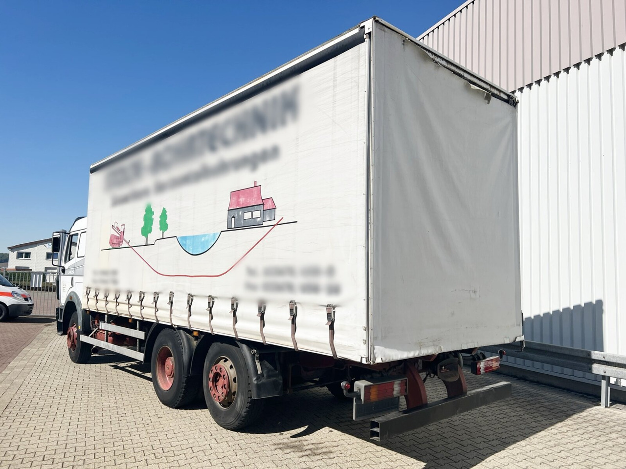 Tent veoauto Mercedes-Benz SK 2435 L 6x2 SK 2435 L 6x2, V8: pilt 10