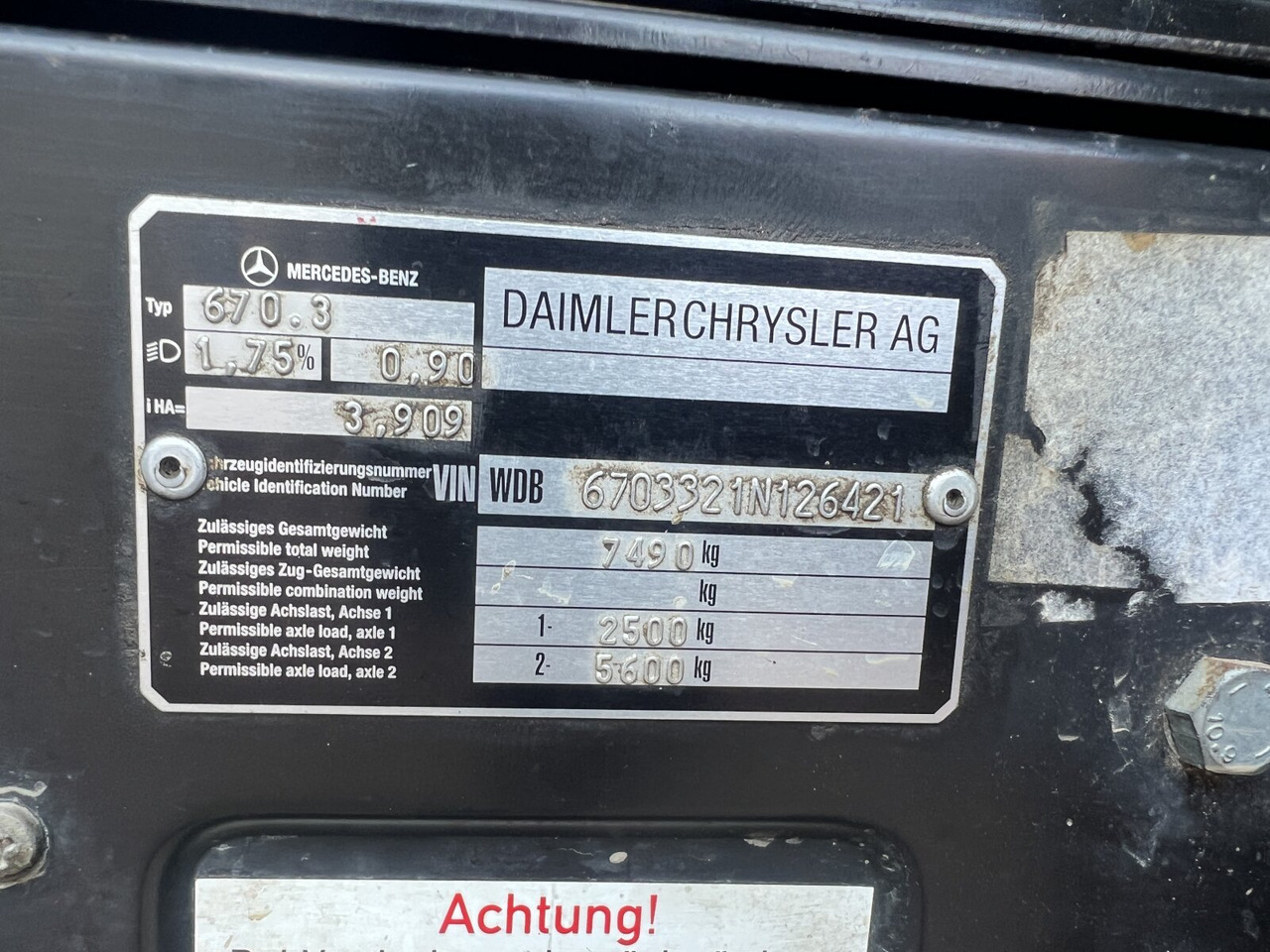Mercedes-Benz Vario 816 D 4x2 Doka Vario 816 D 4x2 Doka, 2x AHK, Meiller Kipper - Kallurauto: pilt 5 Mercedes-Benz Vario 816 D 4x2 Doka Vario 816 D 4x2 Doka, 2x AHK, Meiller Kipper - Kallurauto: pilt 5