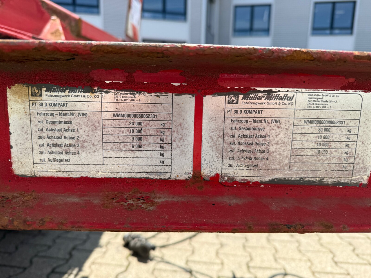 PT 30,0 Kompakt PT 30,0 Kompakt, verbr. auf 3m - Madal platvorm järelhaagis: pilt 4 PT 30,0 Kompakt PT 30,0 Kompakt, verbr. auf 3m - Madal platvorm järelhaagis: pilt 4