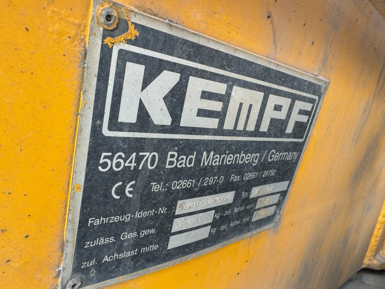 Kempf SKM 32/2 SKM 32/2, Alumulde ca. 27m³ - Poolhaagis: pilt 3 Kempf SKM 32/2 SKM 32/2, Alumulde ca. 27m³ - Poolhaagis: pilt 3