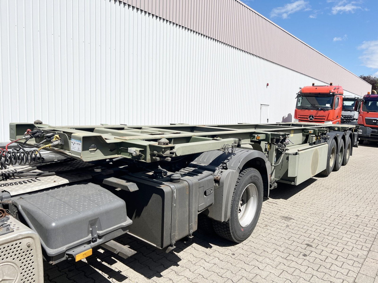 Poolhaagis Schmitz Cargobull SCF 24 Containerchassis SCF 24 Containerchassis, 2x20/20/30/40ft, Ex-!: pilt 8