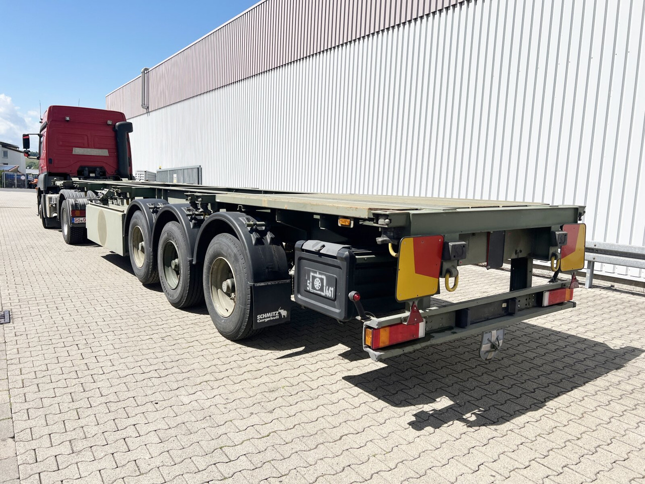 Poolhaagis Schmitz Cargobull SCF 24 Containerchassis SCF 24 Containerchassis, 2x20/20/30/40ft, Ex-!: pilt 13