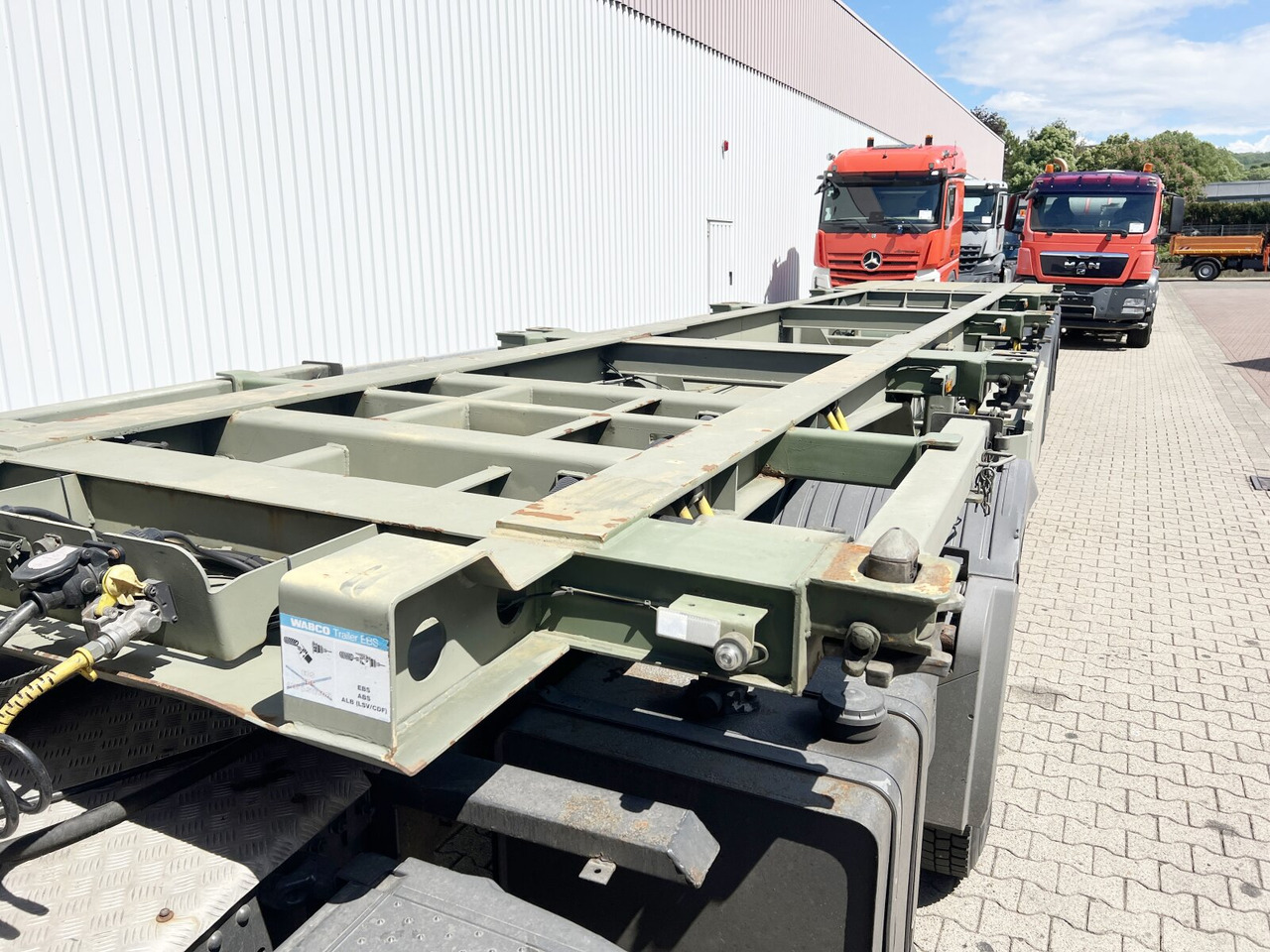 Poolhaagis Schmitz Cargobull SCF 24 Containerchassis SCF 24 Containerchassis, 2x20/20/30/40ft, Ex-!: pilt 9