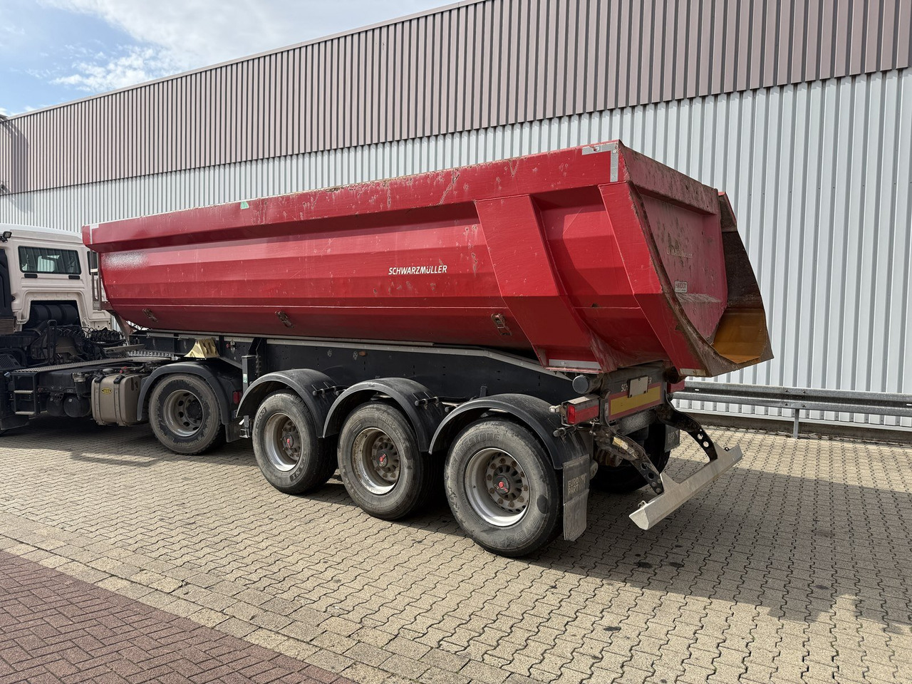 Poolhaagis Schwarzmüller K-Serie Kippauflieger, Hardoxmulde ca. 24/26m³, Liftachse K-Serie Kippauflieger, Hardoxmulde ca. 24/26m³, Liftachse: pilt 11