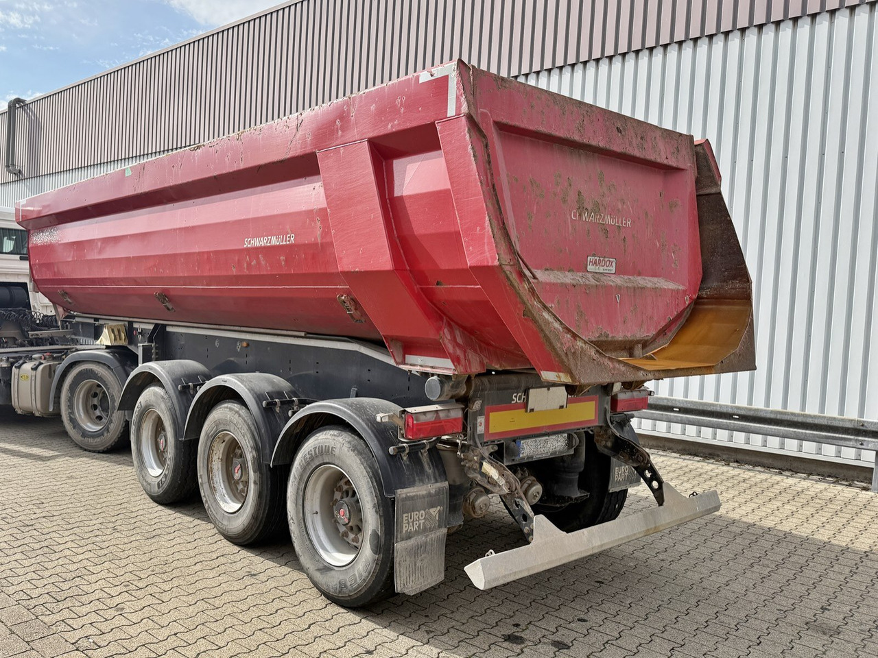 Poolhaagis Schwarzmüller K-Serie Kippauflieger, Hardoxmulde ca. 24/26m³, Liftachse K-Serie Kippauflieger, Hardoxmulde ca. 24/26m³, Liftachse: pilt 10
