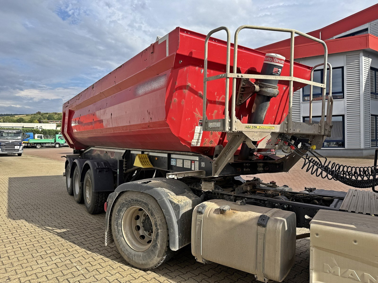 Poolhaagis Schwarzmüller K-Serie Kippauflieger, Hardoxmulde ca. 24/26m³, Liftachse K-Serie Kippauflieger, Hardoxmulde ca. 24/26m³, Liftachse: pilt 9