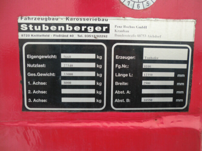 SAnh DL 1 TONHOFER DL1 Plattform-Auflieger - Platvorm/ Madelpoolhaagis: pilt 3 SAnh DL 1 TONHOFER DL1 Plattform-Auflieger - Platvorm/ Madelpoolhaagis: pilt 3