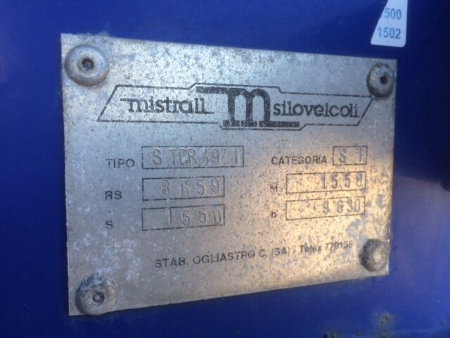 SAnh Silo MISTRAL Kippsilo, ca. 49m³ - Silo poolhaagis: pilt 5 SAnh Silo MISTRAL Kippsilo, ca. 49m³ - Silo poolhaagis: pilt 5