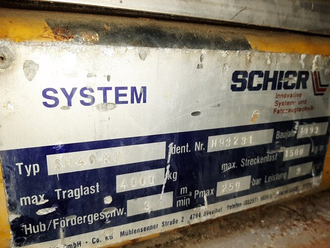 Furgoonjärelhaagis - - SCHIER Kofferanhänger mit Hubboden: pilt 10