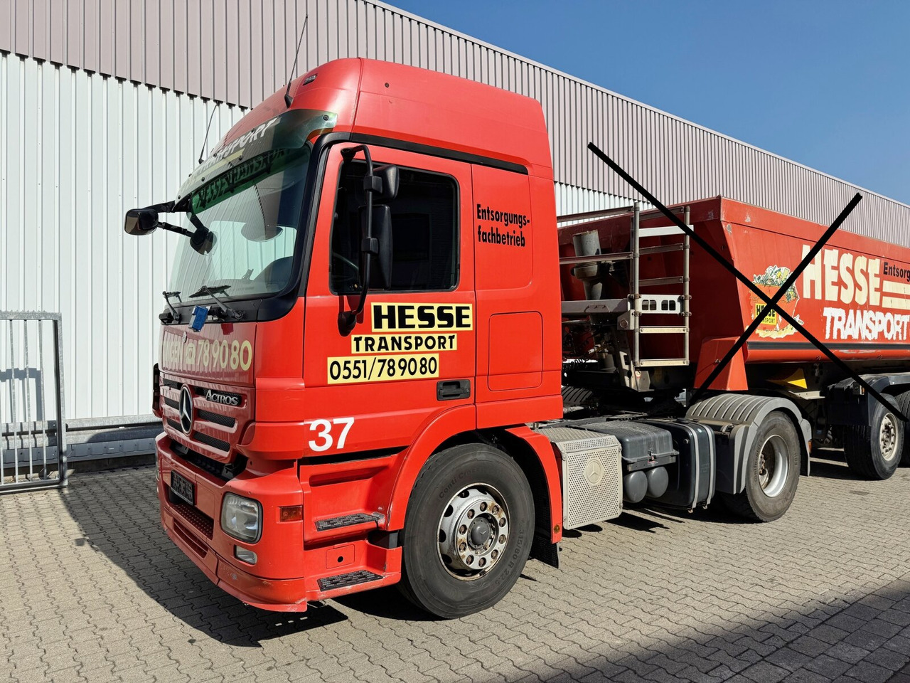 Mercedes-Benz Actros 1844 LS 4x2 Actros 1844 LS 4x2, Kipphydraulik - Sadulveok: pilt 1 Mercedes-Benz Actros 1844 LS 4x2 Actros 1844 LS 4x2, Kipphydraulik - Sadulveok: pilt 1
