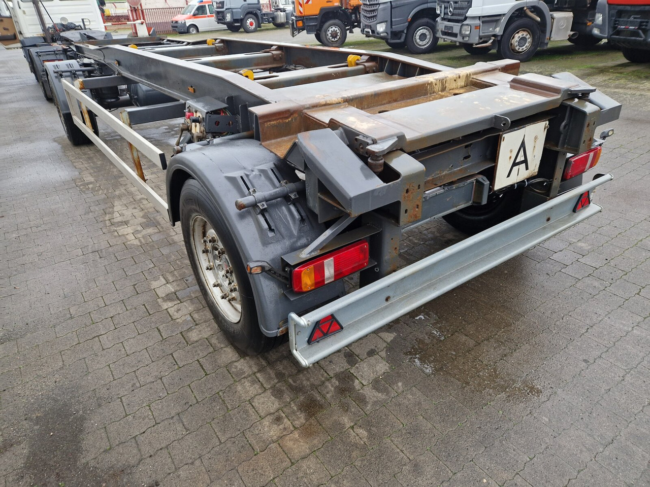 Schmitz Cargobull ACF 18 S ACF 18 S, Schlittenabroller bis 7 m Beh. - Multilift/ Liftdumper haagis: pilt 2 Schmitz Cargobull ACF 18 S ACF 18 S, Schlittenabroller bis 7 m Beh. - Multilift/ Liftdumper haagis: pilt 2