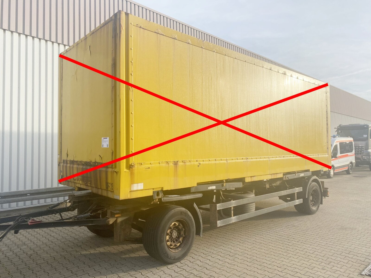 Schmitz Cargobull AWF 18 AWF 18 - Konteinerveduk/ Tõstuk järelhaagis: pilt 1 Schmitz Cargobull AWF 18 AWF 18 - Konteinerveduk/ Tõstuk järelhaagis: pilt 1