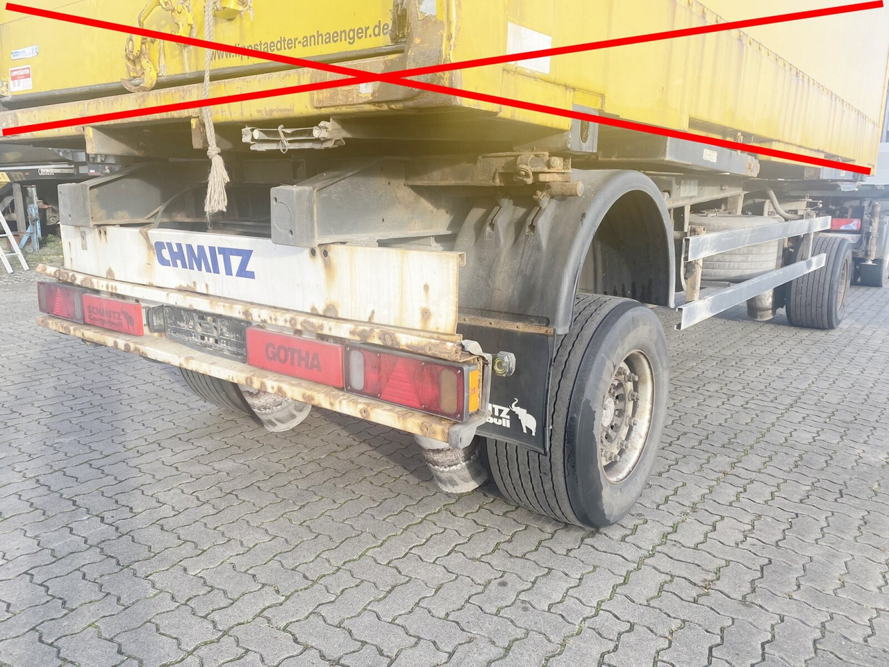 Konteinerveduk/ Tõstuk järelhaagis Schmitz Cargobull AWF 18 AWF 18: pilt 12