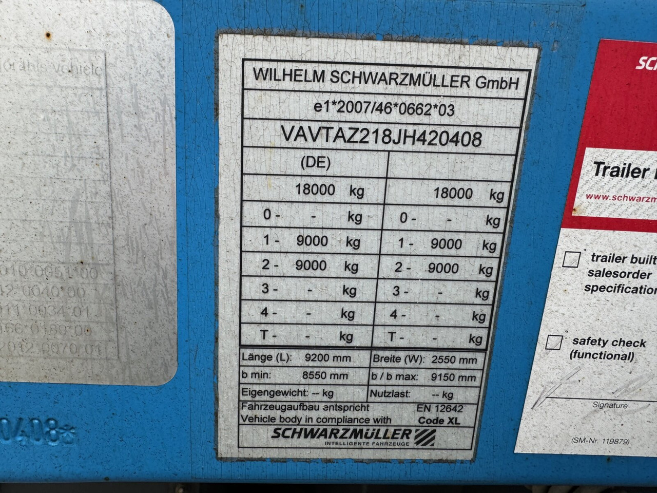 Schwarzmüller T-Serie T-Serie, TOP-Zustand - Platvormhaagis/ Madelhaagis: pilt 3 Schwarzmüller T-Serie T-Serie, TOP-Zustand - Platvormhaagis/ Madelhaagis: pilt 3