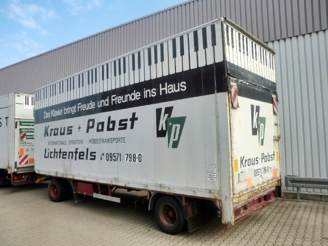Sommer - - Sommer AC 160 TL, Möbelkofferanhänger, LBW, 55cbm - Furgoonjärelhaagis: pilt 2 Sommer - - Sommer AC 160 TL, Möbelkofferanhänger, LBW, 55cbm - Furgoonjärelhaagis: pilt 2