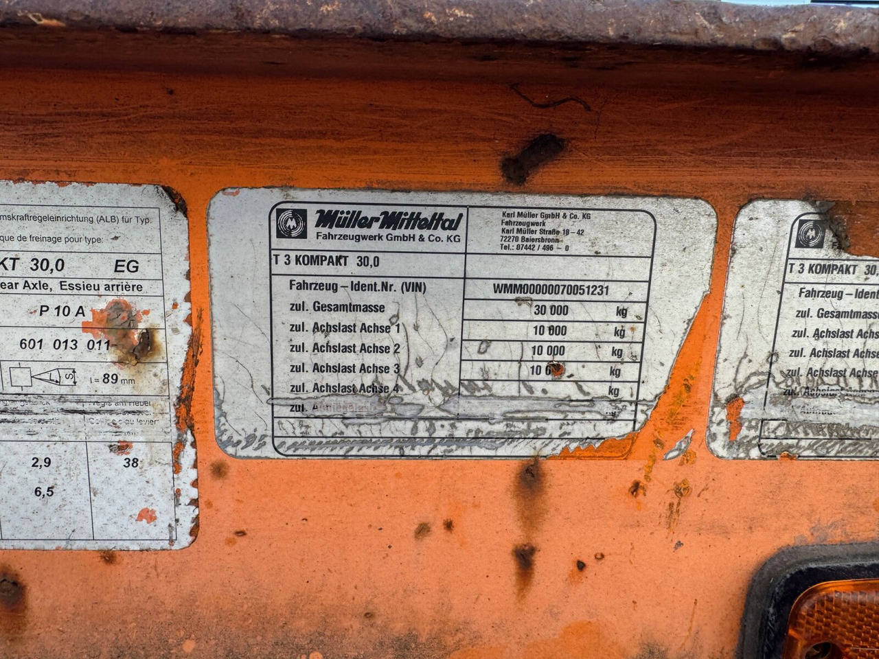 T 3 Kompakt 30,0 T 3 Kompakt 30,0, Hydr. Rampen, Verbr. auf 3m - Madal platvorm järelhaagis: pilt 5 T 3 Kompakt 30,0 T 3 Kompakt 30,0, Hydr. Rampen, Verbr. auf 3m - Madal platvorm järelhaagis: pilt 5