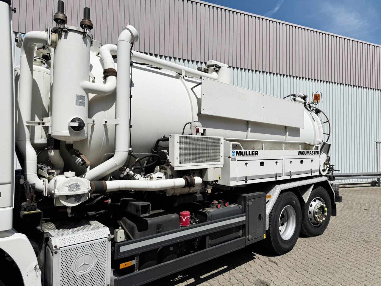 Veoauto Mercedes-Benz Actros 2541 L 6x2 Actros 2541 L 6x2, Müller Saug-/Spülwagen ca. 12m³, Widi-Platte, Lift-/Lenkachse: pilt 6