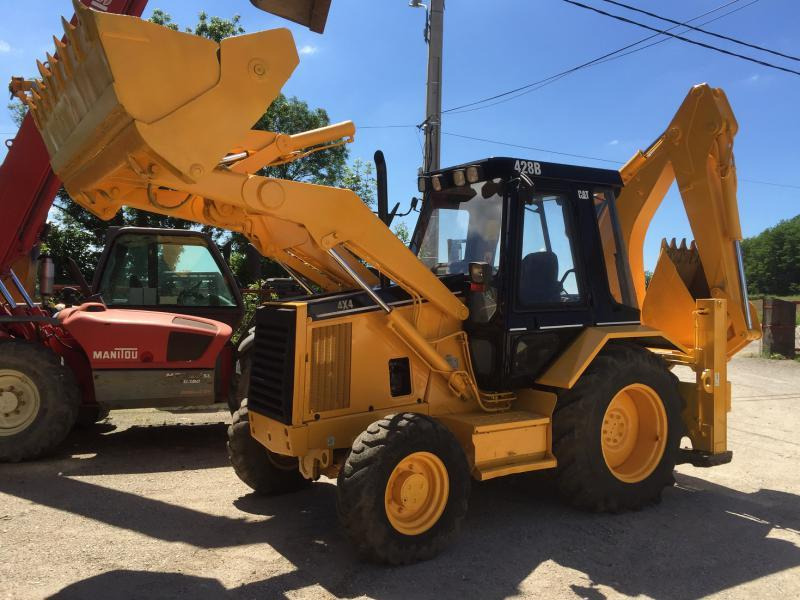 Caterpillar 428 B - Ekskavaator-laadur: pilt 1 Caterpillar 428 B - Ekskavaator-laadur: pilt 1