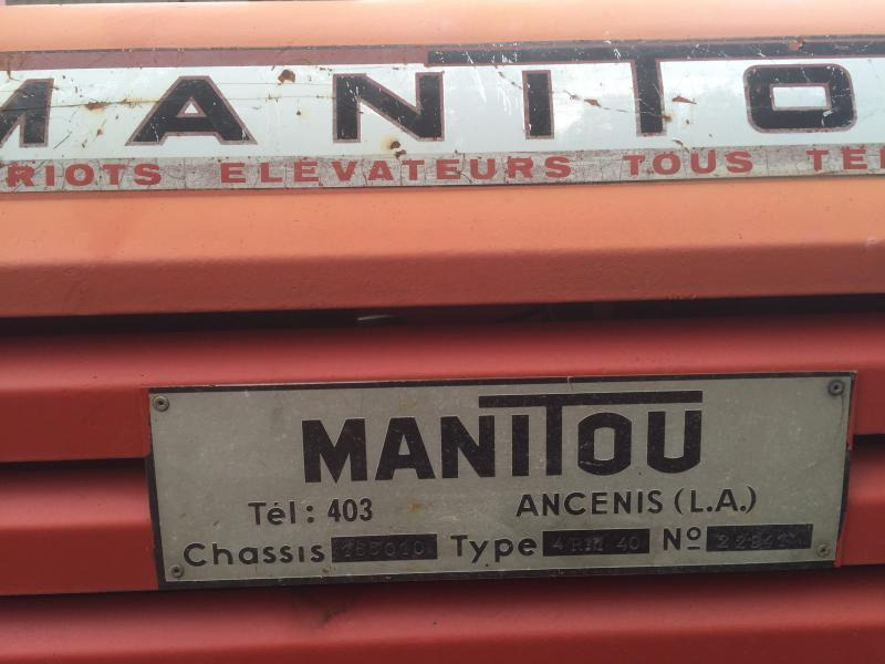 Manitou 4RM40 - Ebatasasel maastikul kohanduv kahveltõstuk: pilt 3 Manitou 4RM40 - Ebatasasel maastikul kohanduv kahveltõstuk: pilt 3
