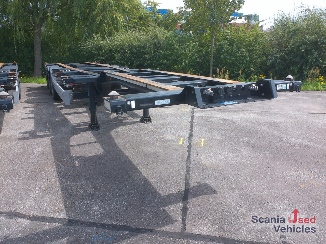 KOEGEL S24-2 Port 40 simplex 2x20-30-40HC Container - Konteinerveduk/ Tõstukiga poolhaagis: pilt 1 KOEGEL S24-2 Port 40 simplex 2x20-30-40HC Container - Konteinerveduk/ Tõstukiga poolhaagis: pilt 1