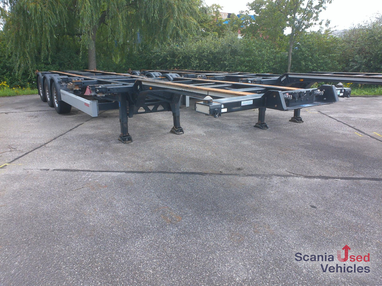 KOEGEL S24-2 Port 40 simplex 2x20-30-40HC Container - Konteinerveduk/ Tõstukiga poolhaagis: pilt 1 KOEGEL S24-2 Port 40 simplex 2x20-30-40HC Container - Konteinerveduk/ Tõstukiga poolhaagis: pilt 1