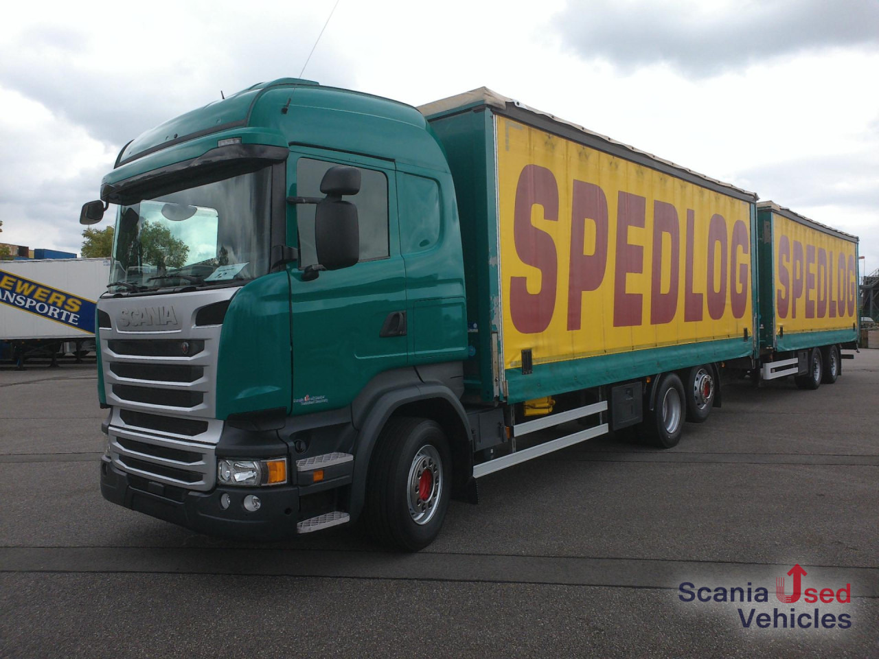 SCANIA R450LB6x2*4MNB LBW 2,0t NUR 462 TKM! HU neu! - Tent veoauto: pilt 1 SCANIA R450LB6x2*4MNB LBW 2,0t NUR 462 TKM! HU neu! - Tent veoauto: pilt 1