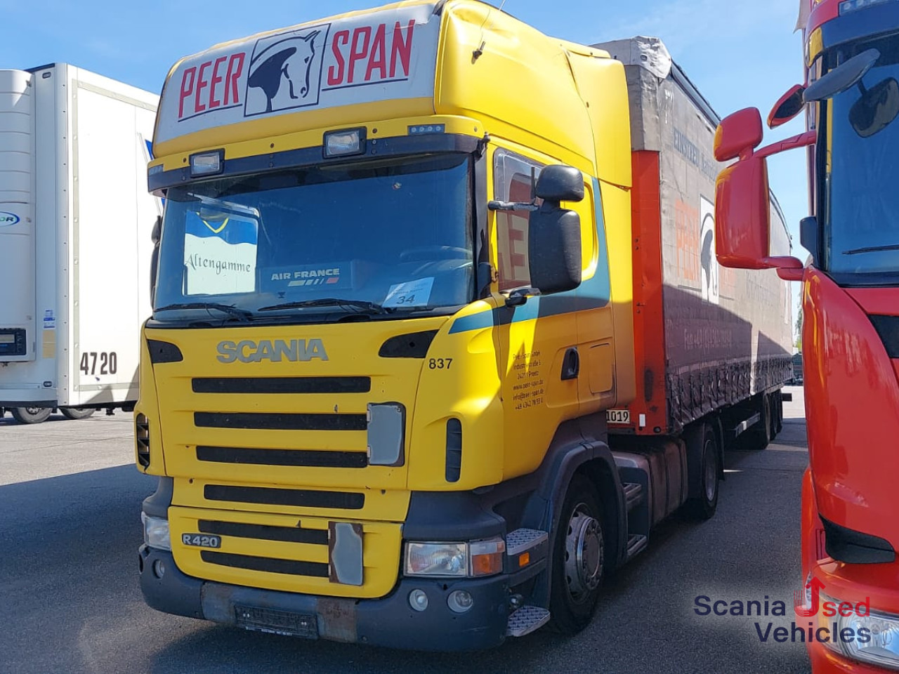 SCANIA R 420 LA4x2MEB Volumen MEGA Jumbo Vollluft - Sadulveok: pilt 1 SCANIA R 420 LA4x2MEB Volumen MEGA Jumbo Vollluft - Sadulveok: pilt 1