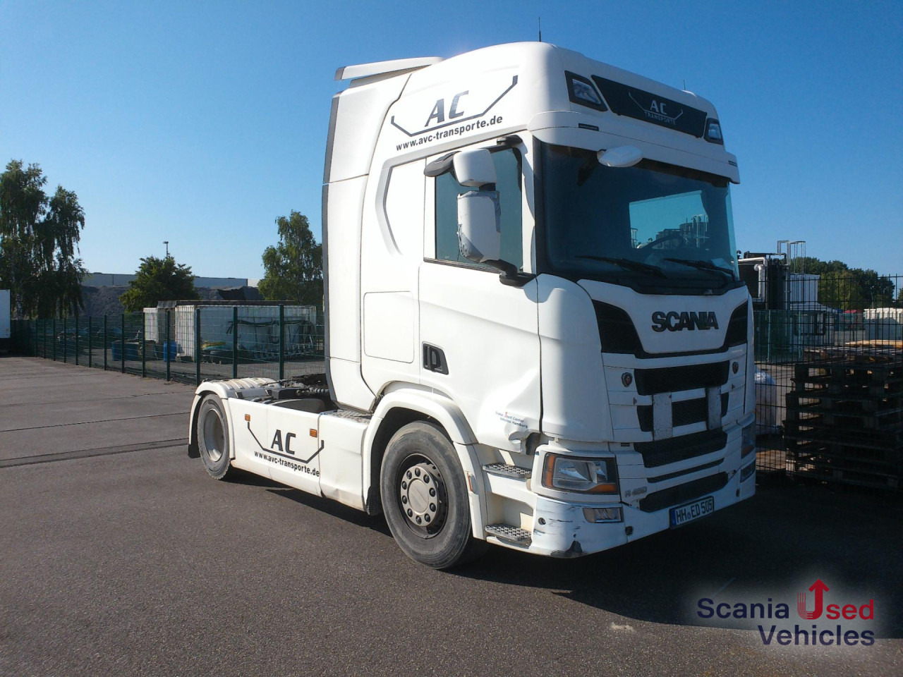 SCANIA R 450 A4x2NA Hydraulik - beschädigt - K-Welle - Sadulveok: pilt 1 SCANIA R 450 A4x2NA Hydraulik - beschädigt - K-Welle - Sadulveok: pilt 1