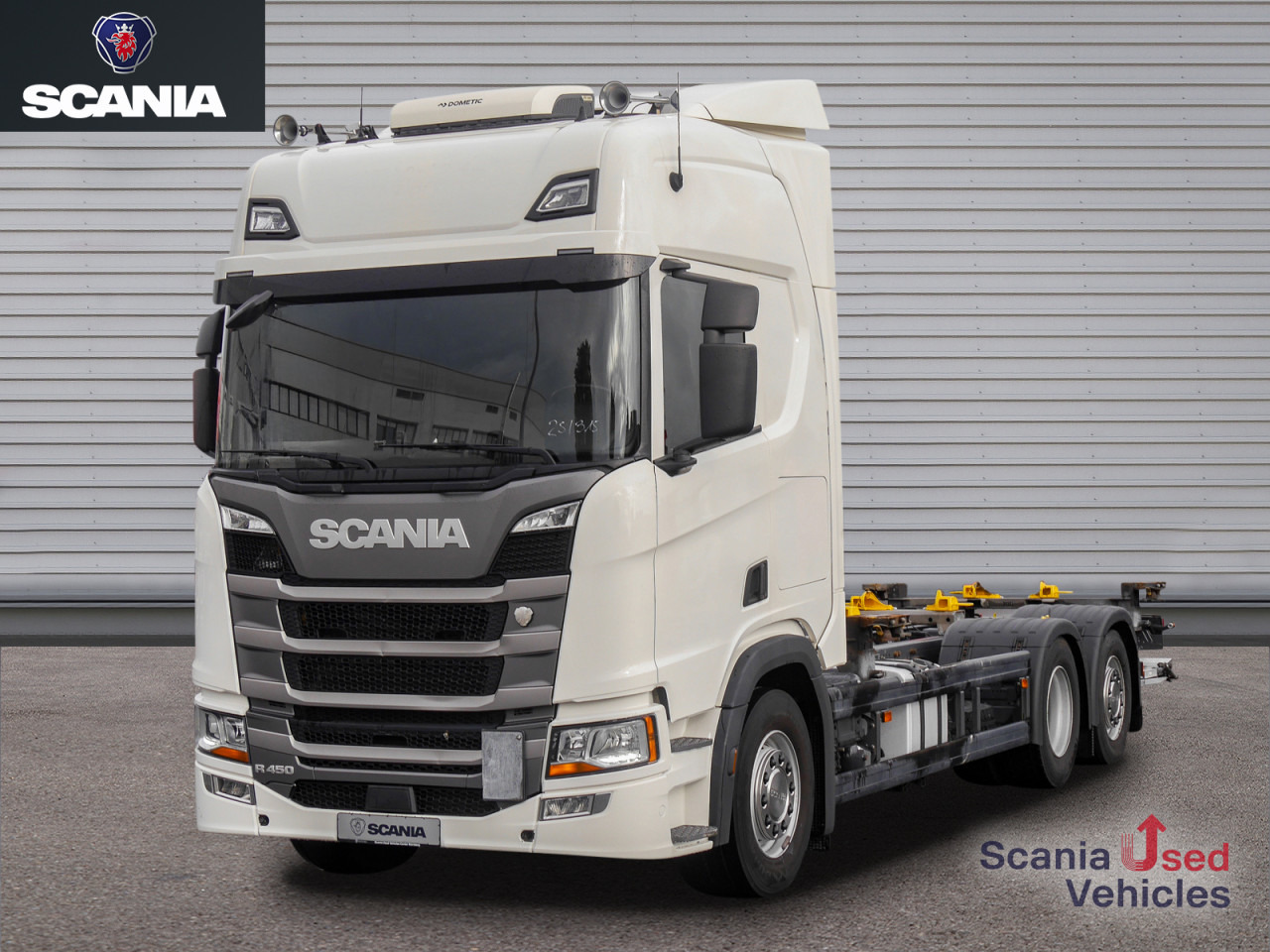 SCANIA R 450 B6x2NB - Schaltgetriebe / LBW - - Konteinerveduk/ Tõstukiga veoauto: pilt 1 SCANIA R 450 B6x2NB - Schaltgetriebe / LBW - - Konteinerveduk/ Tõstukiga veoauto: pilt 1