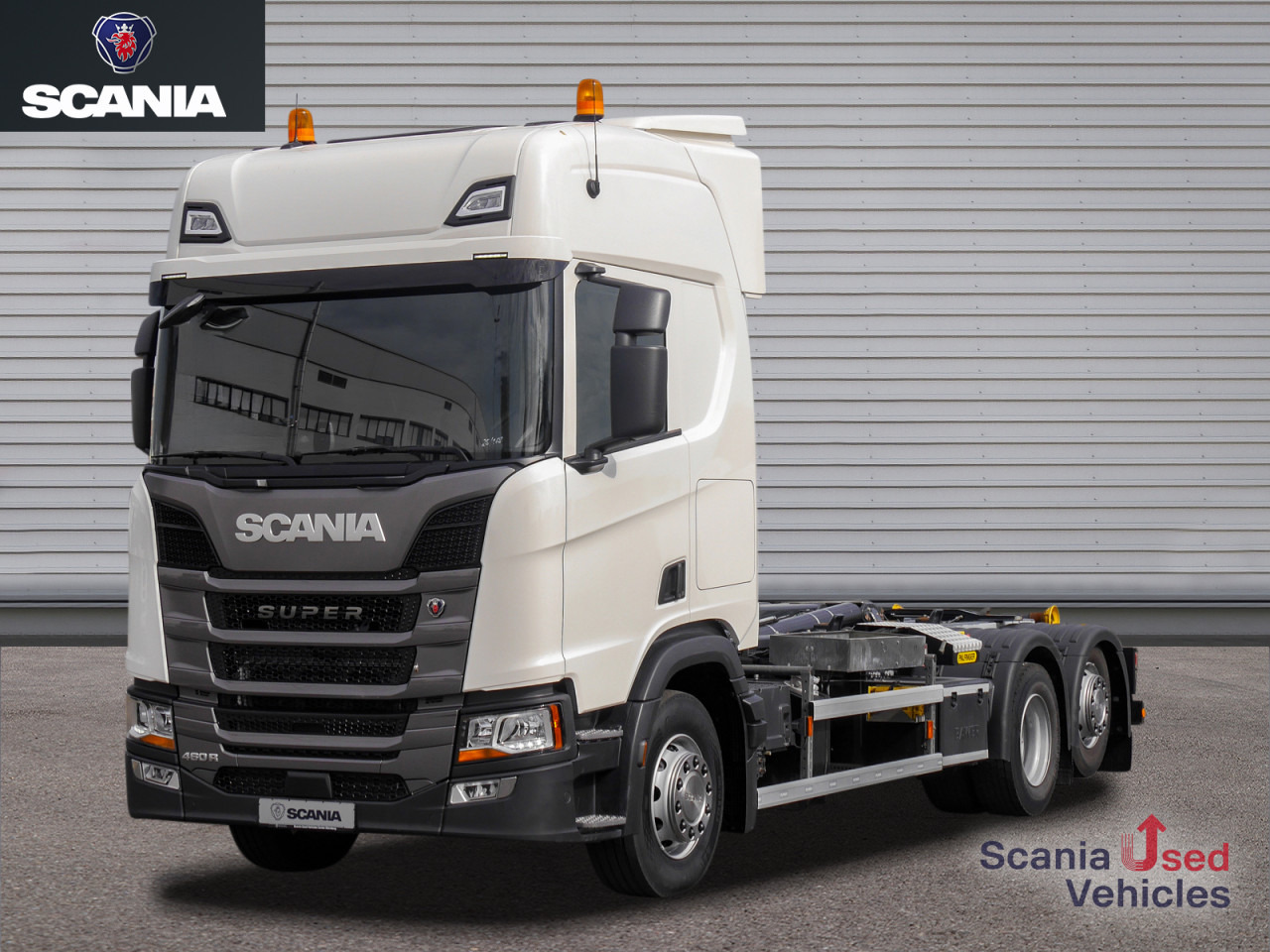 SCANIA R 460 B6x2*4NA - SUPER - PALFINGER PH T 20 - Konkstõstukiga veoauto: pilt 1 SCANIA R 460 B6x2*4NA - SUPER - PALFINGER PH T 20 - Konkstõstukiga veoauto: pilt 1